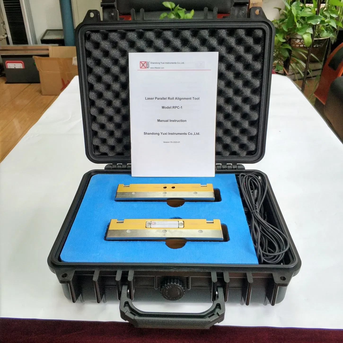 Portable Laser Parallel Roll Alignment Tool/Laser Parallel Roll Alignment Systems