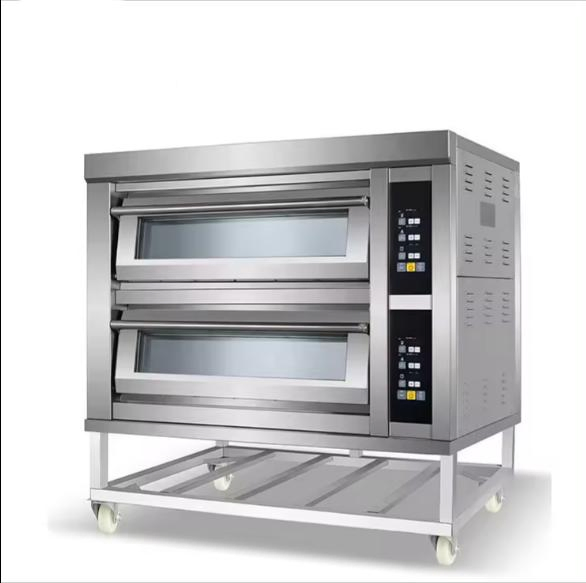 Automatic 3 Deck Baking Oven Bread Oven Bakery Making Machine Commercial Pizza Oven Bakery Equipment