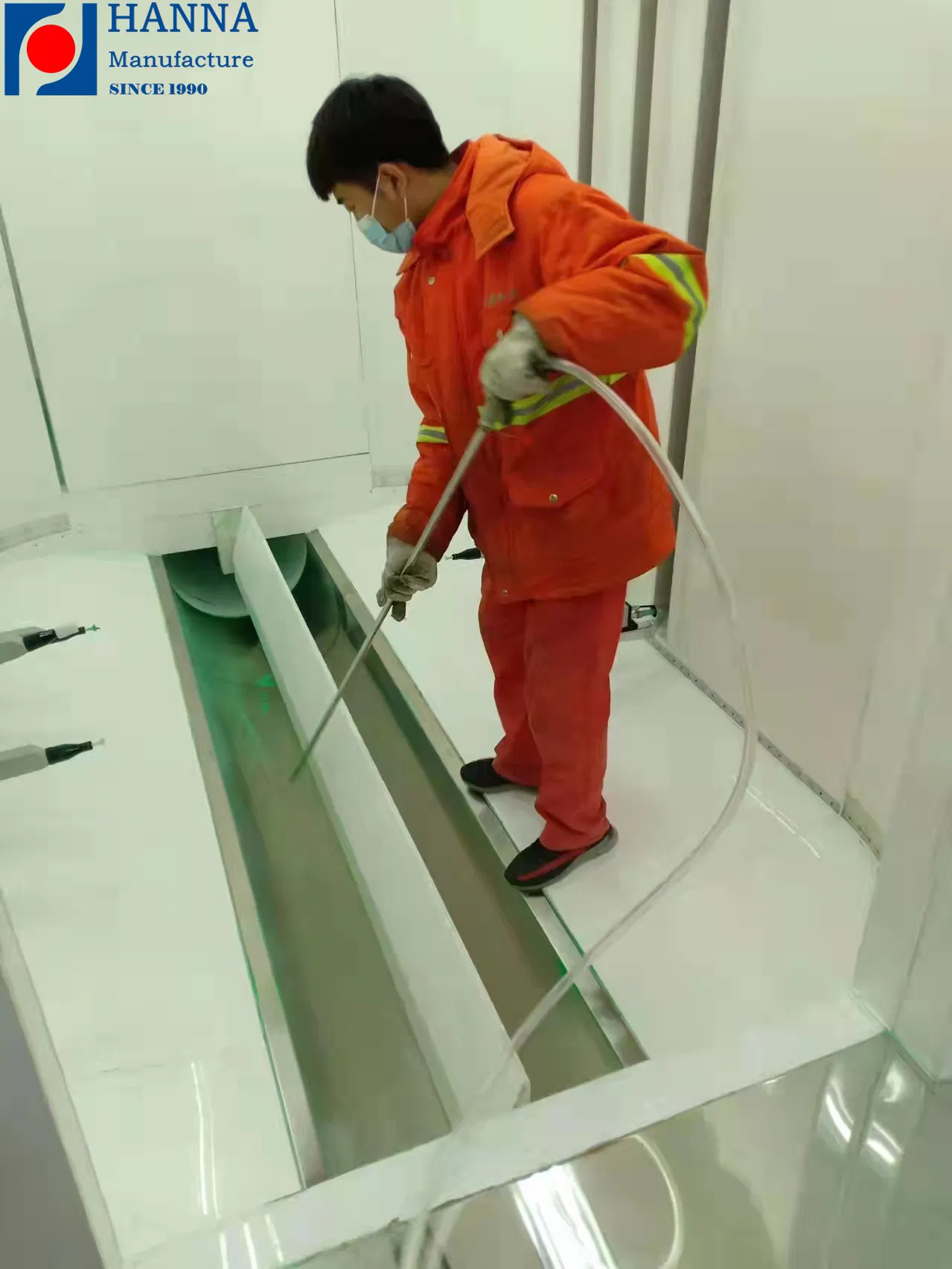 Fully Automated Powder Coating System for Metal Aluminium Panel Sheet