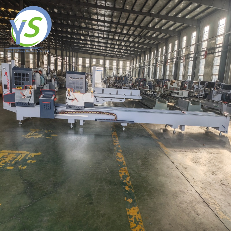 Aluminium Windows Doors Cutting Machine Digital Display Double Head Mitre Saw Aluminum Composite Panel Cutting Machine
