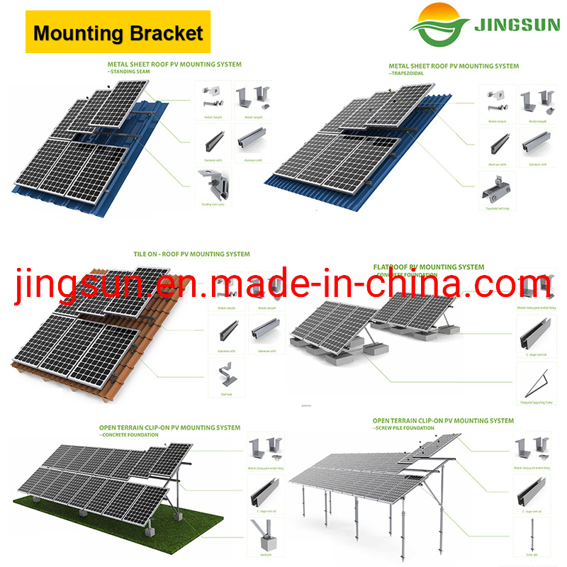 Free Shipping High Efficiency 5kw 5kVA 10kw 10kVA on Gird Solar Power Panel System for Home Use