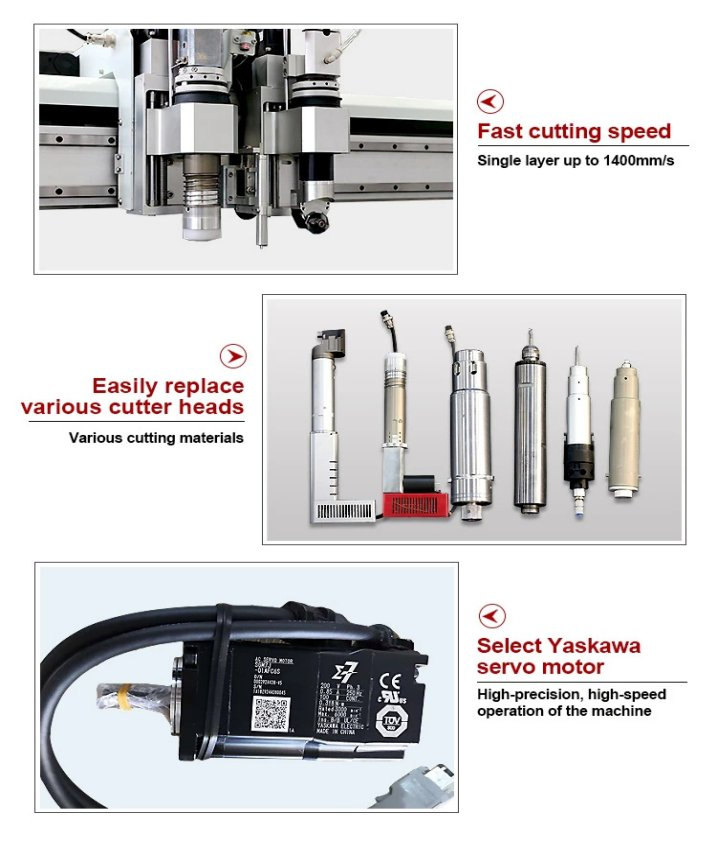 Automatic CNC Cutter Vibration Knife Fabric Leather Cutting Equipment Supplier