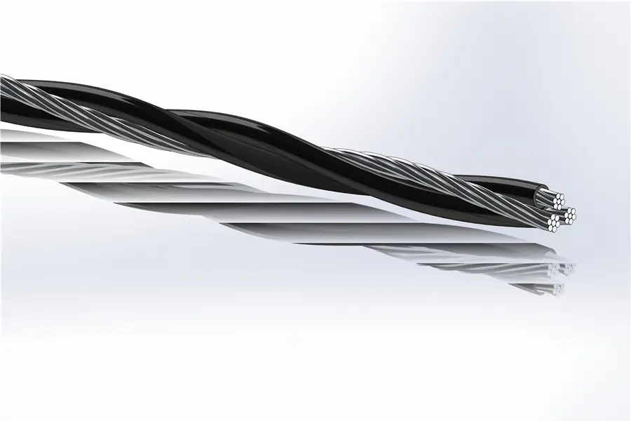 China Neutral-Supported Power Cable Assemblieswith Weather-Resistant Extruded Insulationrated 600 Volts (Icea-S-76-474) Suppliers, Exporter