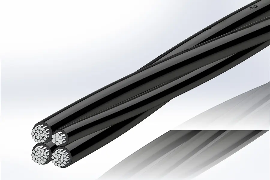 China 0.6/1kv Aerial Bundled Conductor Systems(Executive Standard: NF C33-209) Manufacturer, Suppliers