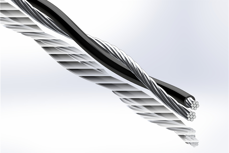 Icea-S-76-474 Single Covered Line Wire Details