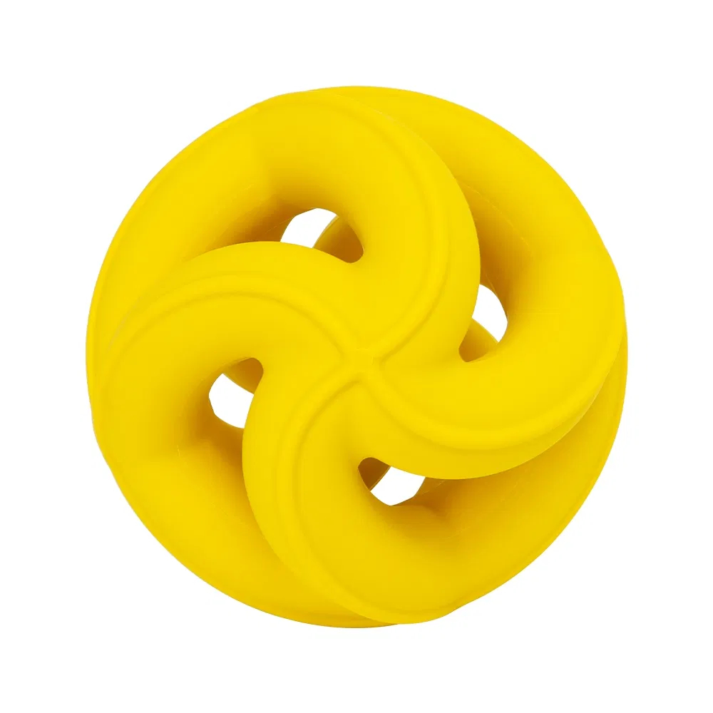New Tough Food Grade Natural Rubber Dog Chew Toy Slow Feeding Indestructible Pet Toy