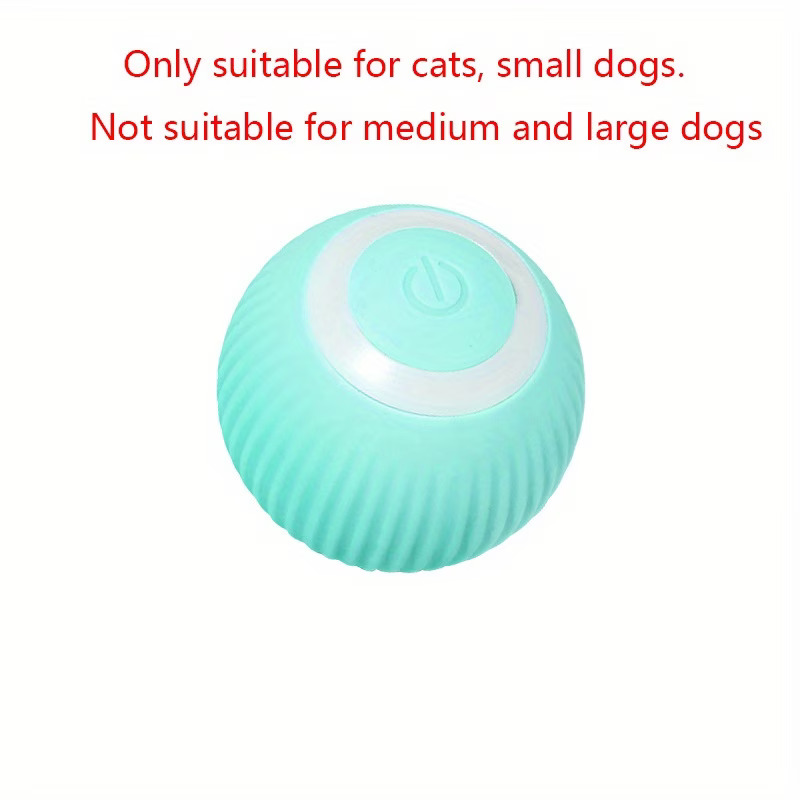 Playpal Cat Toy Self Entertainment Boredom Relief Teaser Stick Smart Rolling Ball Automatic Cat Ball Toy Electric Cat Supplie