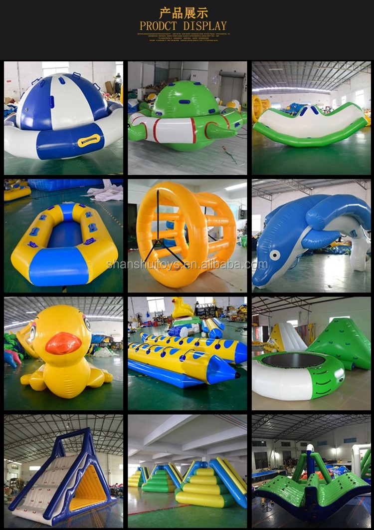 Red airtight floating water dog toys