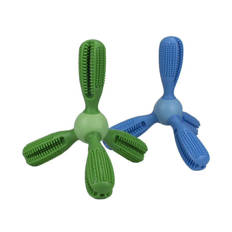 New Dog Chew Stick &amp; Toothbrush Boredom-Relief Dental Cleaning Toy Non-Stick Chew Toy
