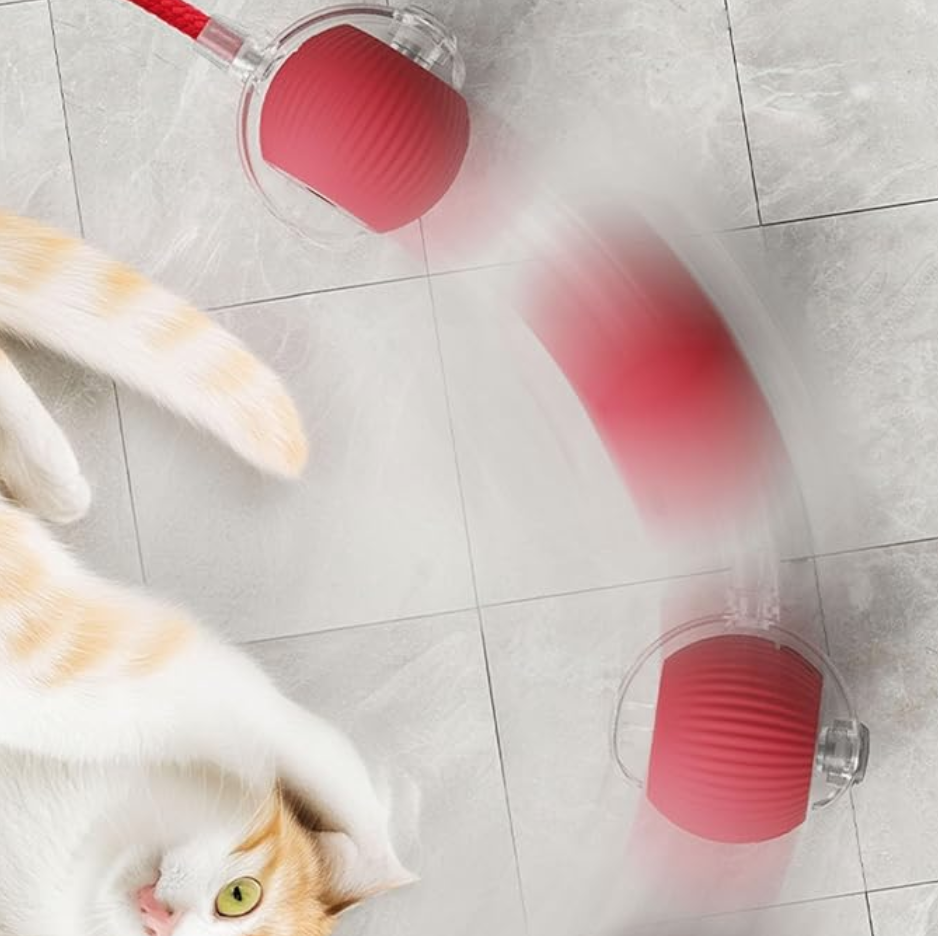 Factory Smart Pet Toy 360&deg; Smart Automatic Interactive Dog Smart Ball Toy Interactive Cat Toys Rolling Ball With USB Charger