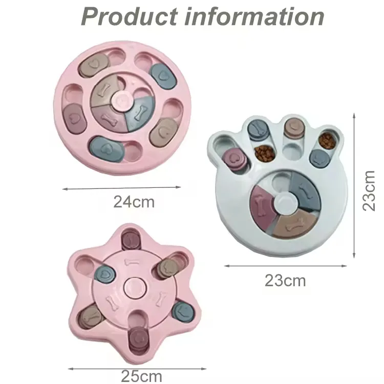 Iq Puzzle Hidden Food Slow Leak Toy for Pet Interactive Training
