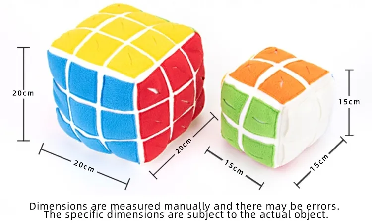 Pet Cube Sniffing Toy Dog Enrichment Chew Toys Puzzle Hiding Food Interactive Toy