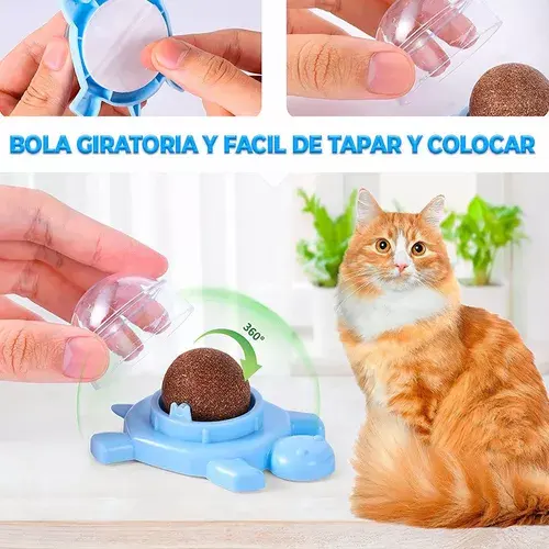 Small Fun Slow Feeder Eco-friendly and Durable Plastic cat Food Dispenser Educational Chew Toy