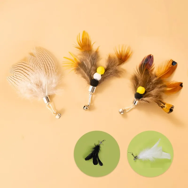 Cat Teaser Wand Pet Stick Toys