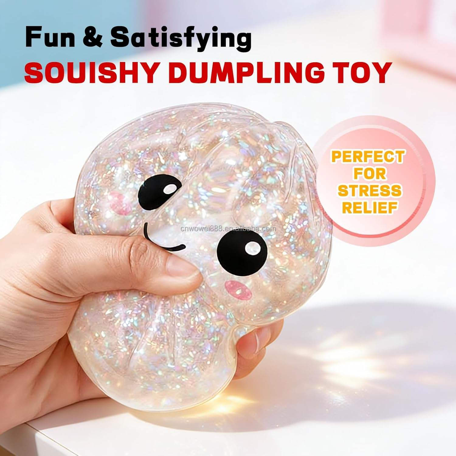 Dumpling Steamed Bun Squeeze Toy Detail 4