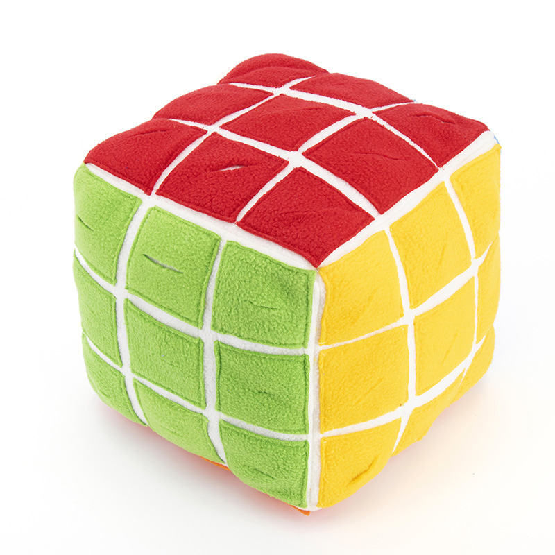 Pet Cube Sniffing Toy Dog Enrichment Chew Toys Puzzle Hiding Food Interactive Toy