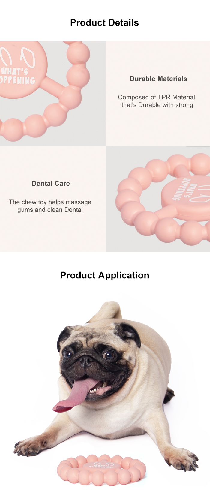 TPR Dental Cleaning Toy Details 1