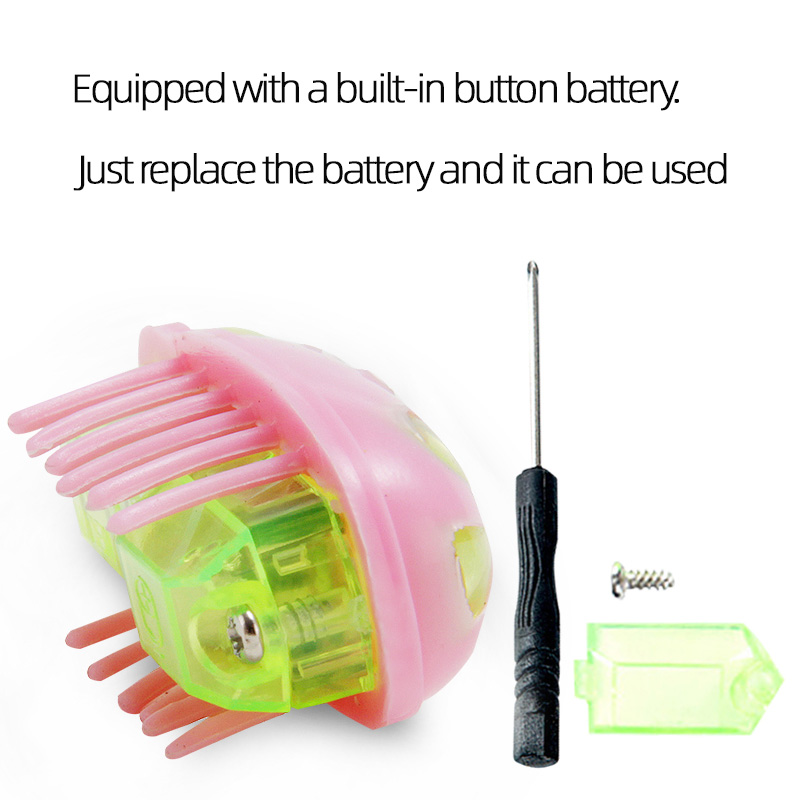 Interactive Smart Cat Toys-Durable Plastic Electric Ladybug Worm Small Indoor Electric Toy