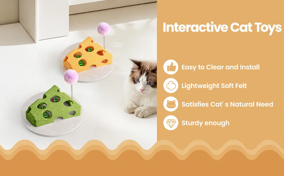 Cat Toy Base Jingle Ball