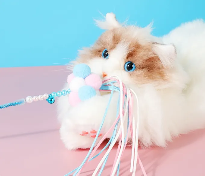 Interactive Cat Teaser Wand