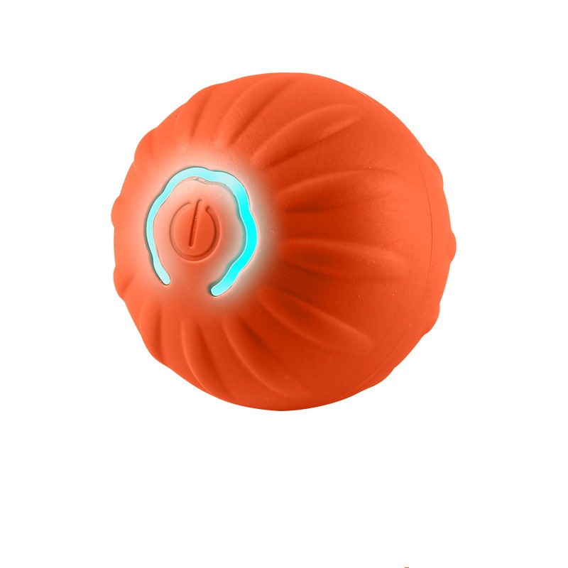 Dropshipping Premium Intelligent USB Rechargeable Electric Rolling Ball Silicone Jumping Ball Safe Interactive Toy For Cats Dogs