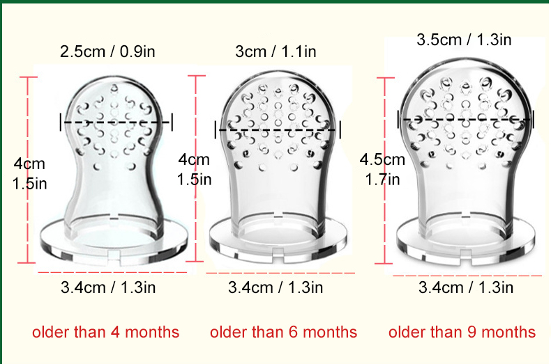 Baby Fruit Feeder Pacifier Display 1