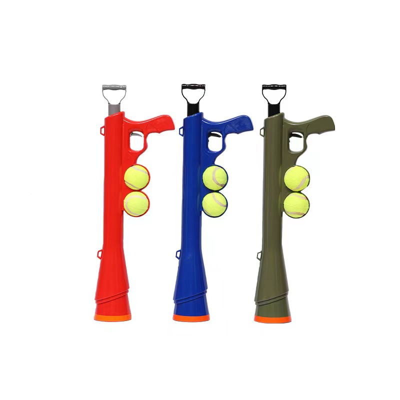 Launch Range 12m Automatic Pet Outdoor Training Machine Agility Equipment Fetch Play Toy Tennis Gun Dog Ball Launcher With Balls