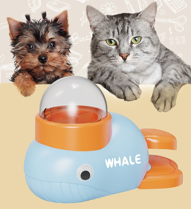 2-in-1 Interactive Pet Toy for Cats and Dogs Puzzle Educational Pet Toy Cat Dog Slow Feeder Treat Dispenser Food Leakage Toy Healthy Eating Toy