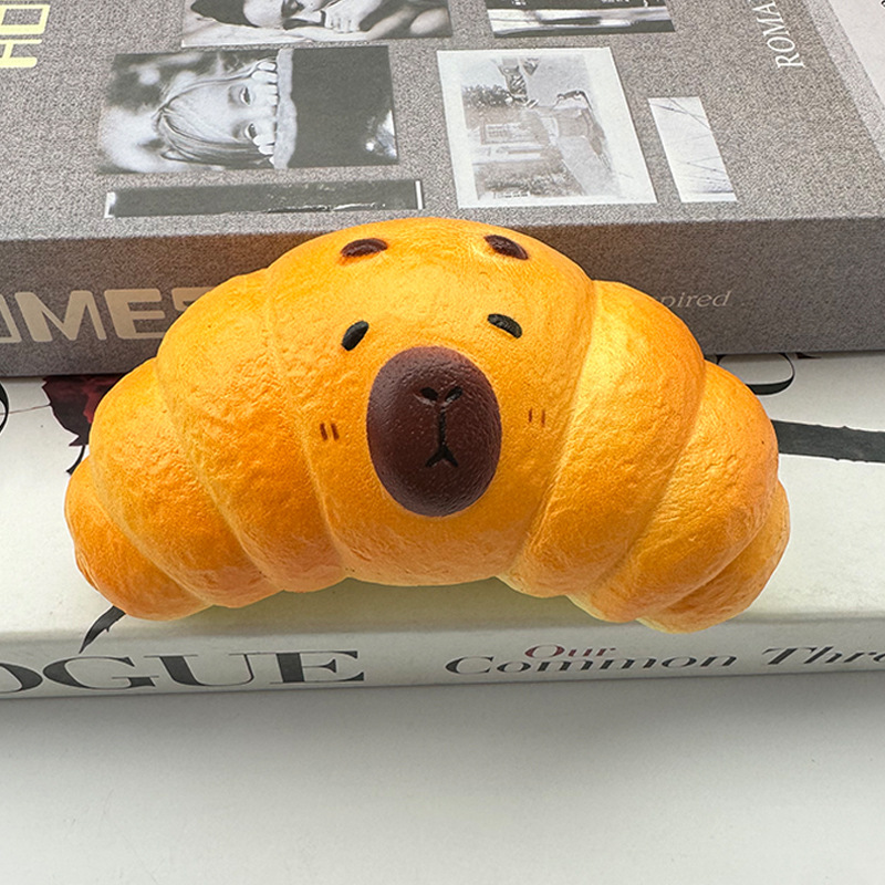Xiaohongshu-style Soft Squishy Pu Material Simulated Food Stress Release Toy Slow-Rebound Children's Food-Themed Stall Item Boys
