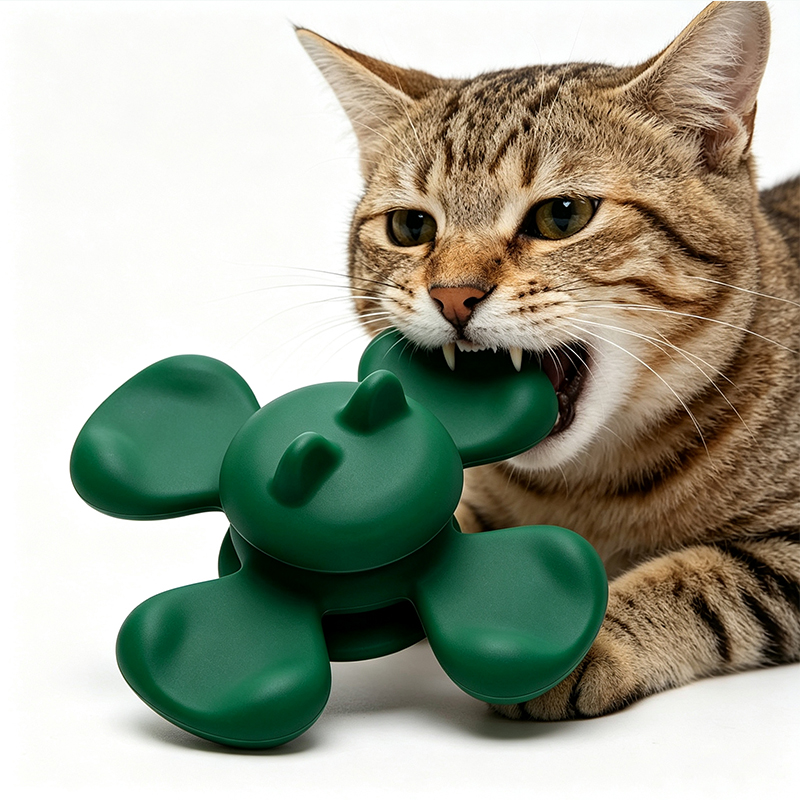 Baifu NEW Interactive Silicone Eco-Friendly Durable Indoor/Outdoor Pet Chew Stress Relief Toy Sensory Toy