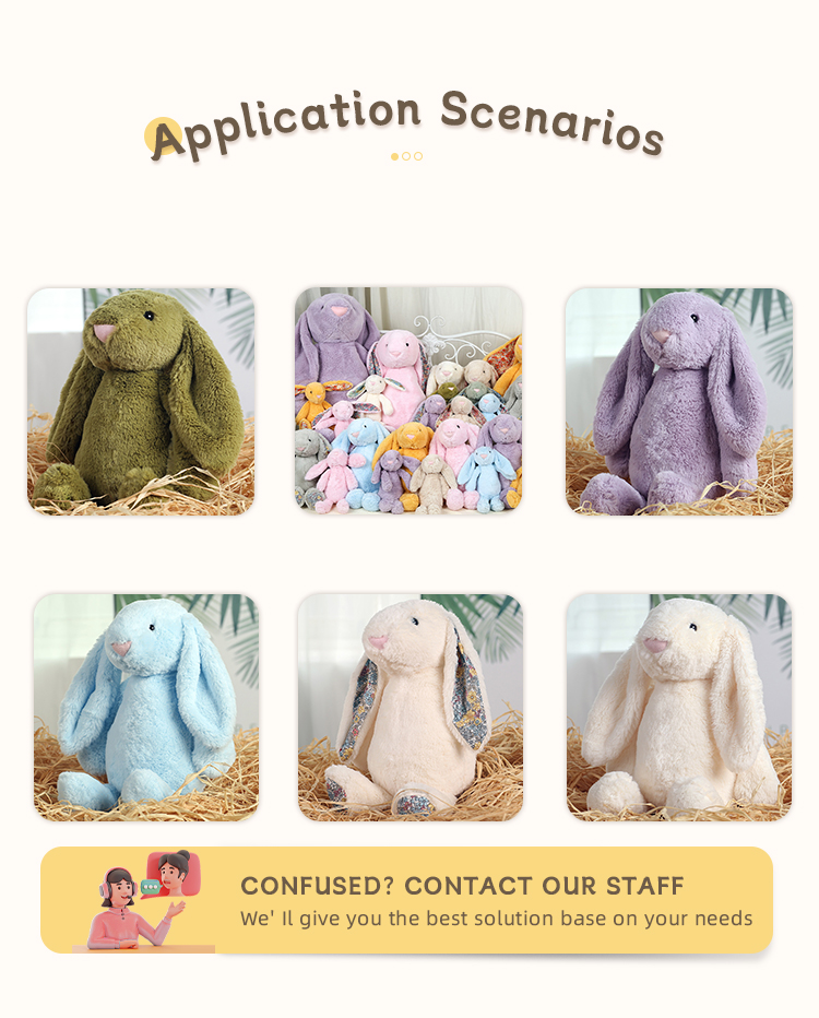 Rabbit Plush Toy Details 5