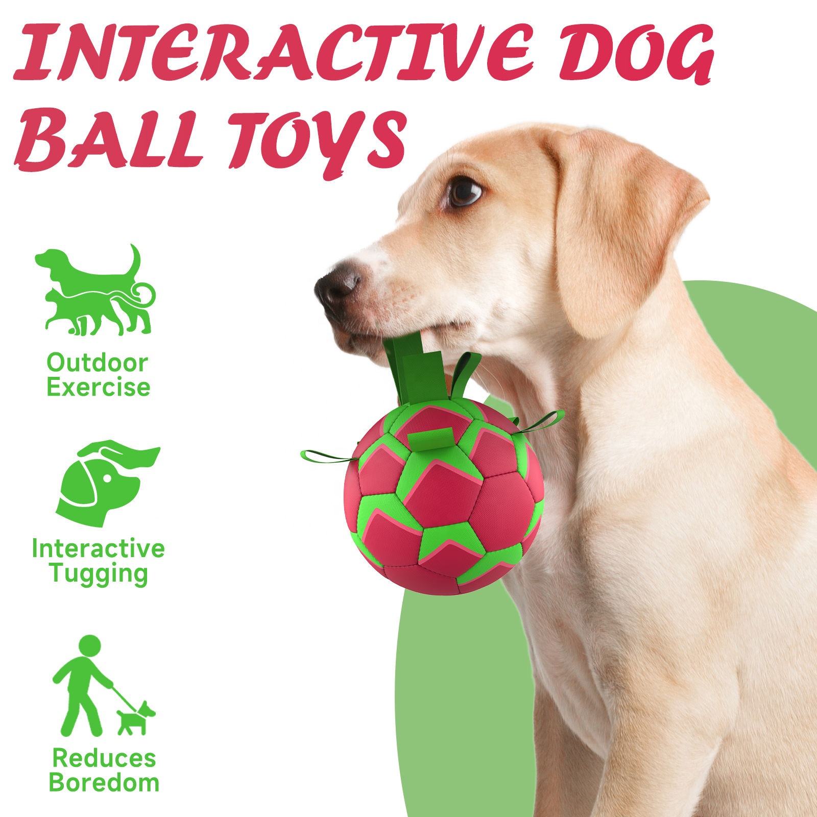 Waterproof Floating PU Eco-Friendly Dog Ball Solid Pattern Swimming Pool Water Play Adventure Pet Football