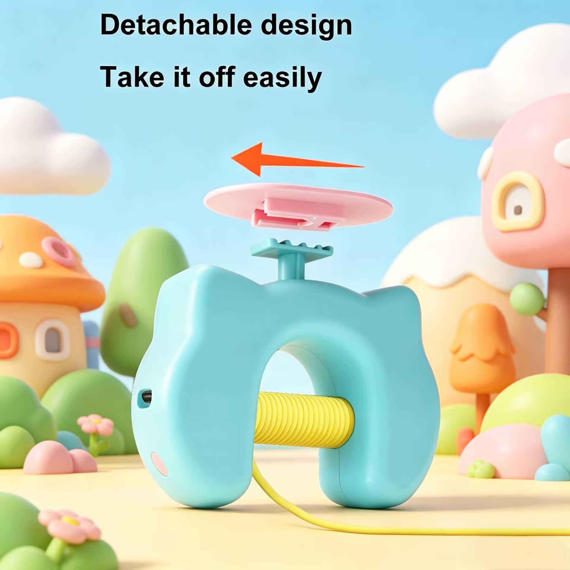 Indoor Automatic Cat Toys, Door-Hanging Motion-Activated Pet Toys, Self-Entertainment Stress-Relief Cat Yo-Yo