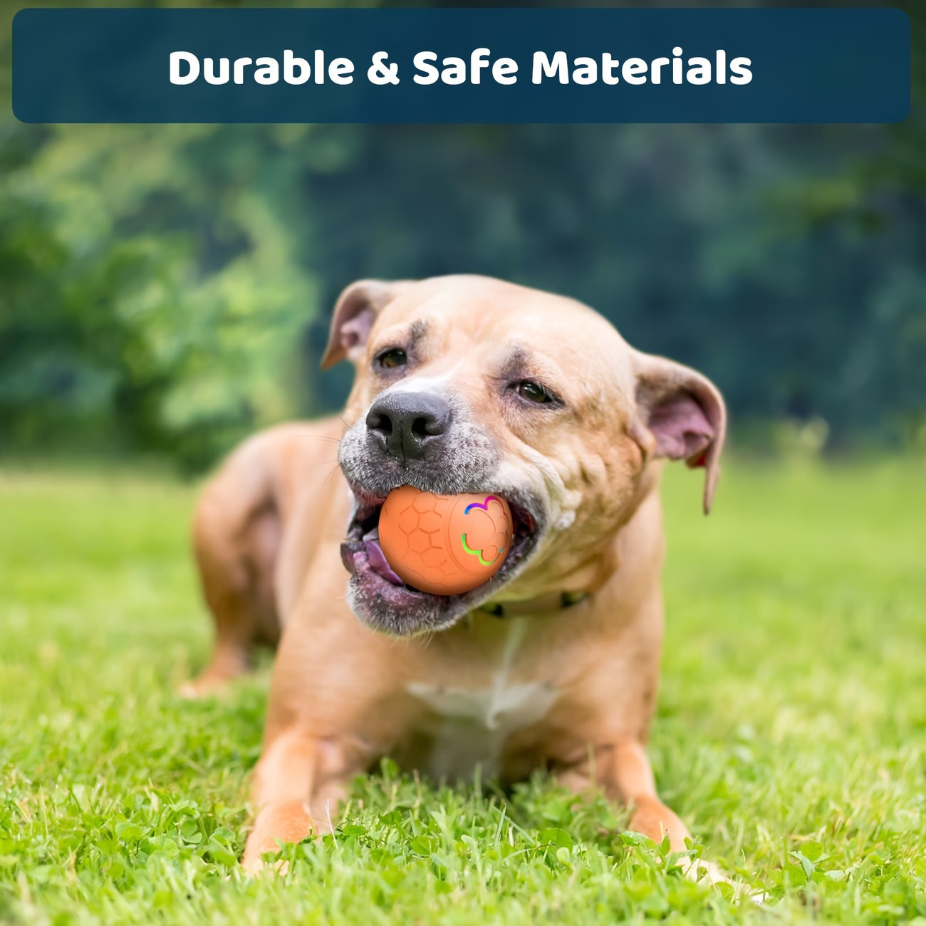 Playpal Interactive Pet Toy Ball Rechargeable Bite Resistant Automatic Smart Bouncing Ball Christmas Gift Automatic Bouncing