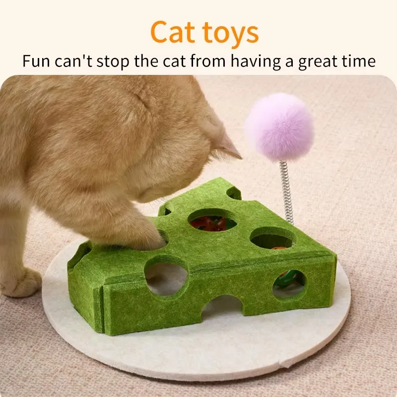 Cat Toys Interactive Toy Ball Maze Puzzle Game Box 7