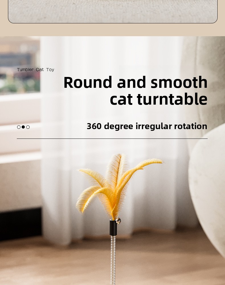 Eco-friendly Pet Toys Cat Multi-play Pet Toy Cat Toy Leaking Food Tumbler Turntable Cat Amusing Artifact Self-Entertainment