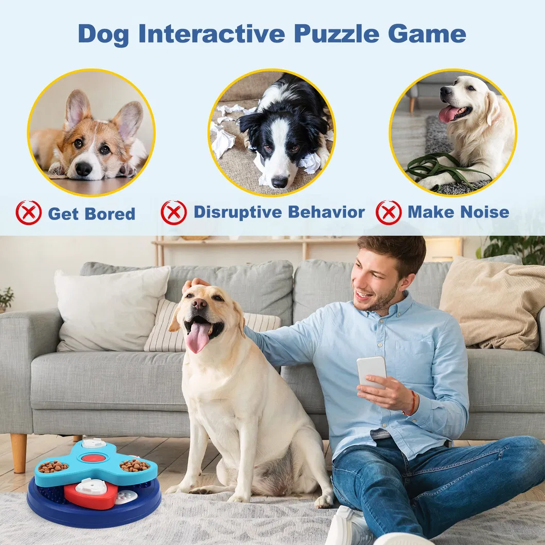 Engaging Round Slow Feeder Puzzle Toy
