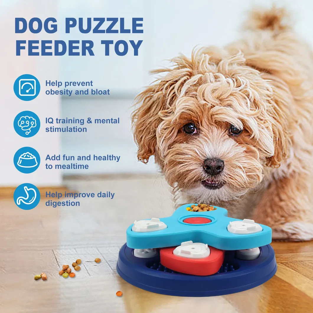 Engaging Round Slow Feeder Puzzle Toy