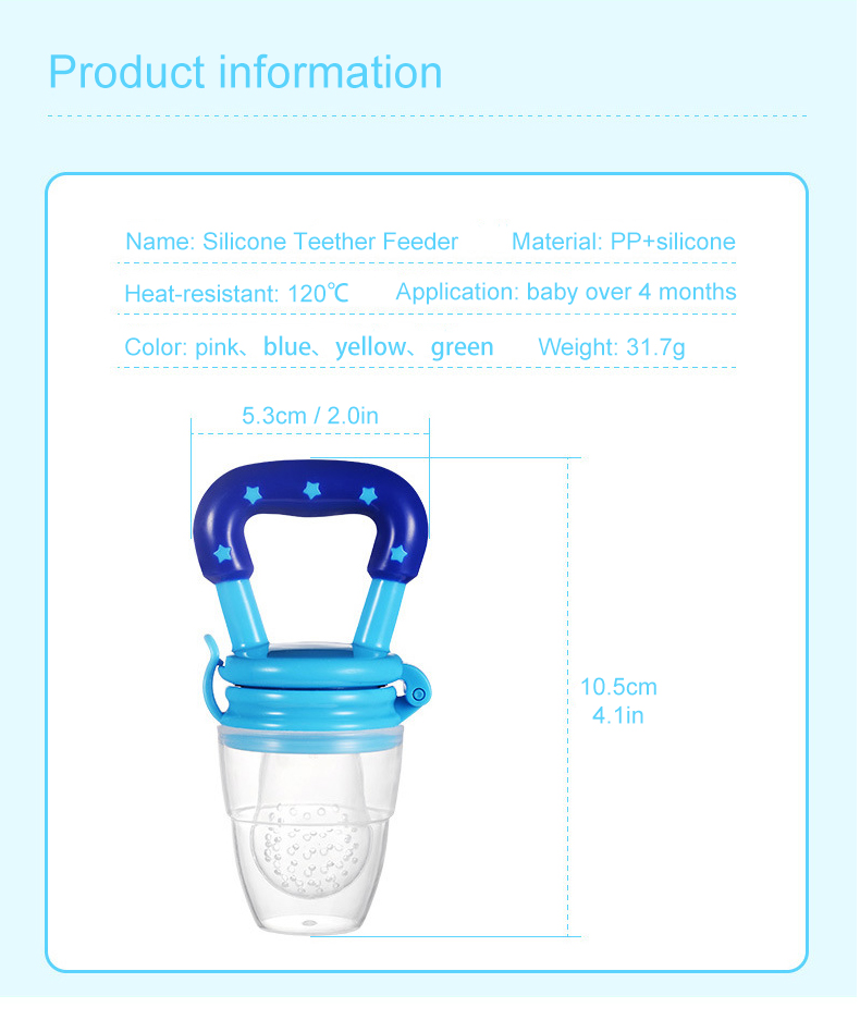 Baby Fruit Feeder Pacifier Display 3
