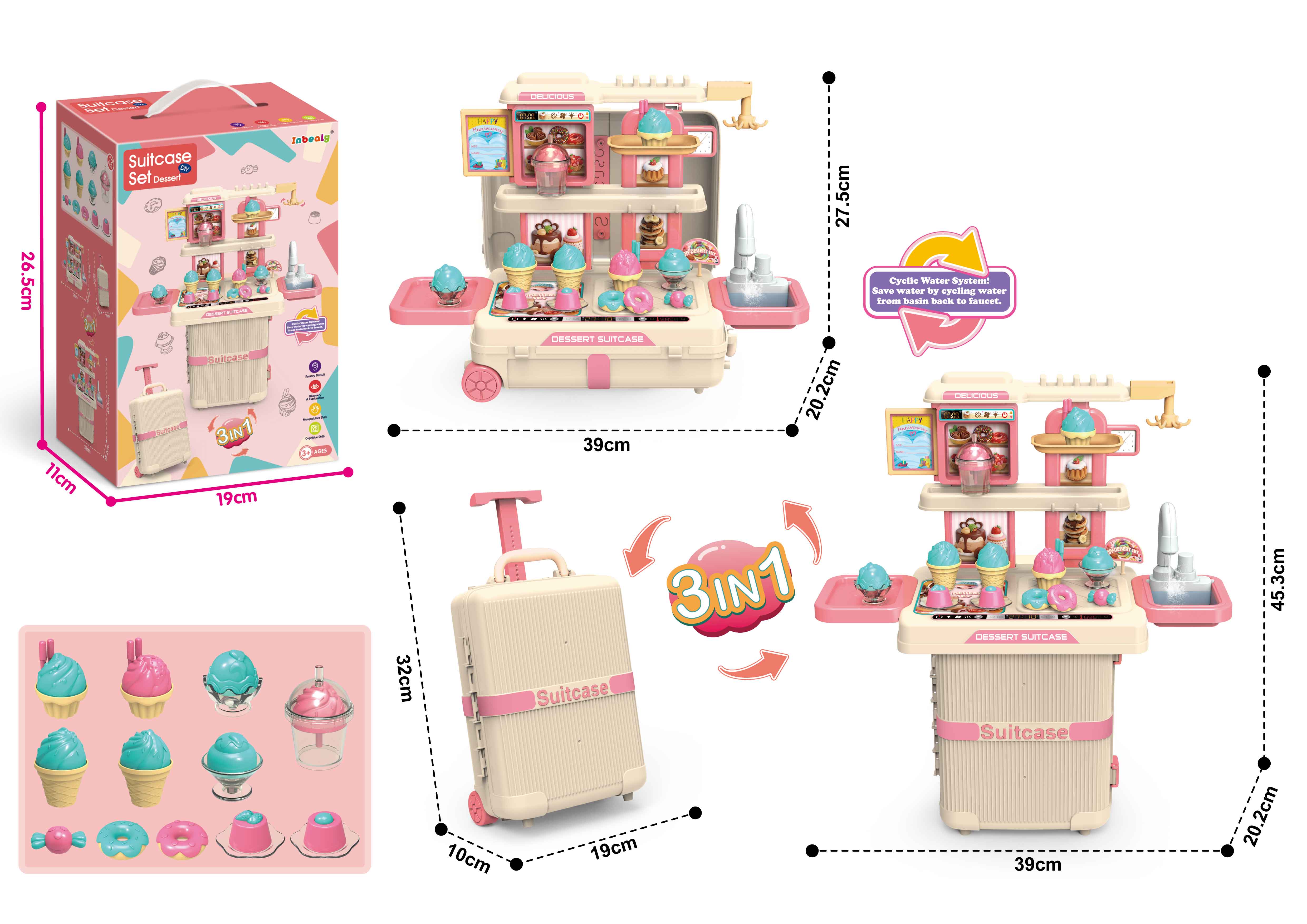 3 in 1 Pretend Play
