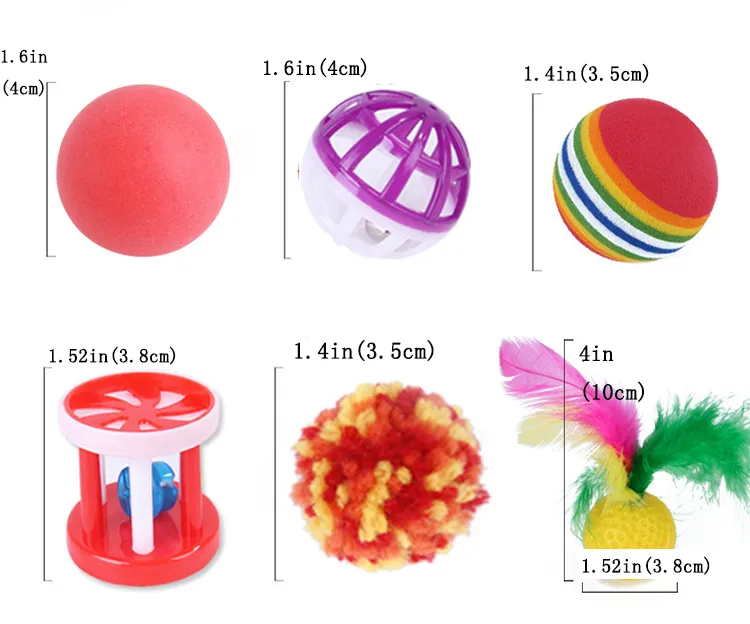 Cat Toys Set Interactive Play Tunnel Wand Teaser
