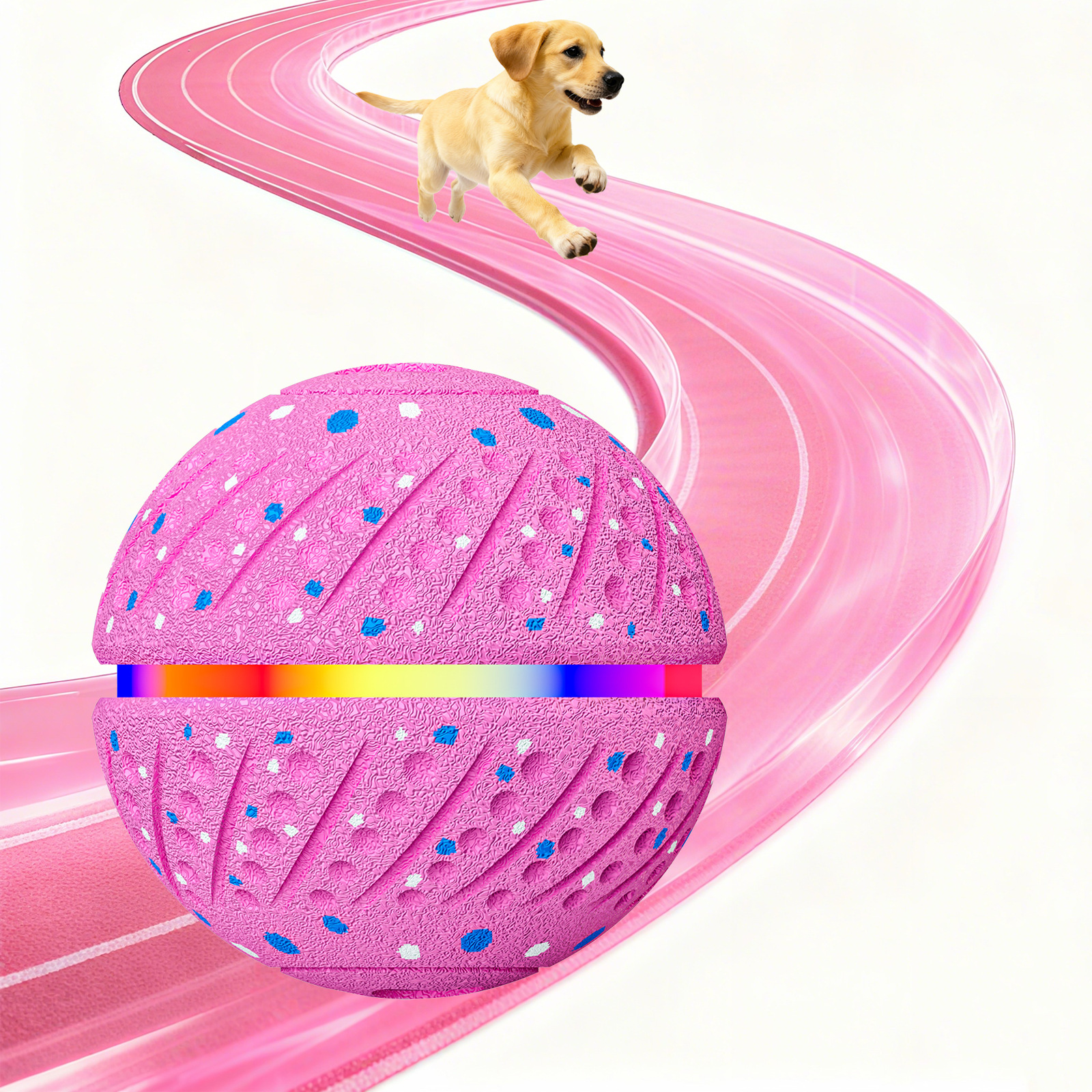 OEM ODM Factory 2026 Smart Dog Ball Remote Control Interactive Pet Toy Three Mode Jump Rolling Ball