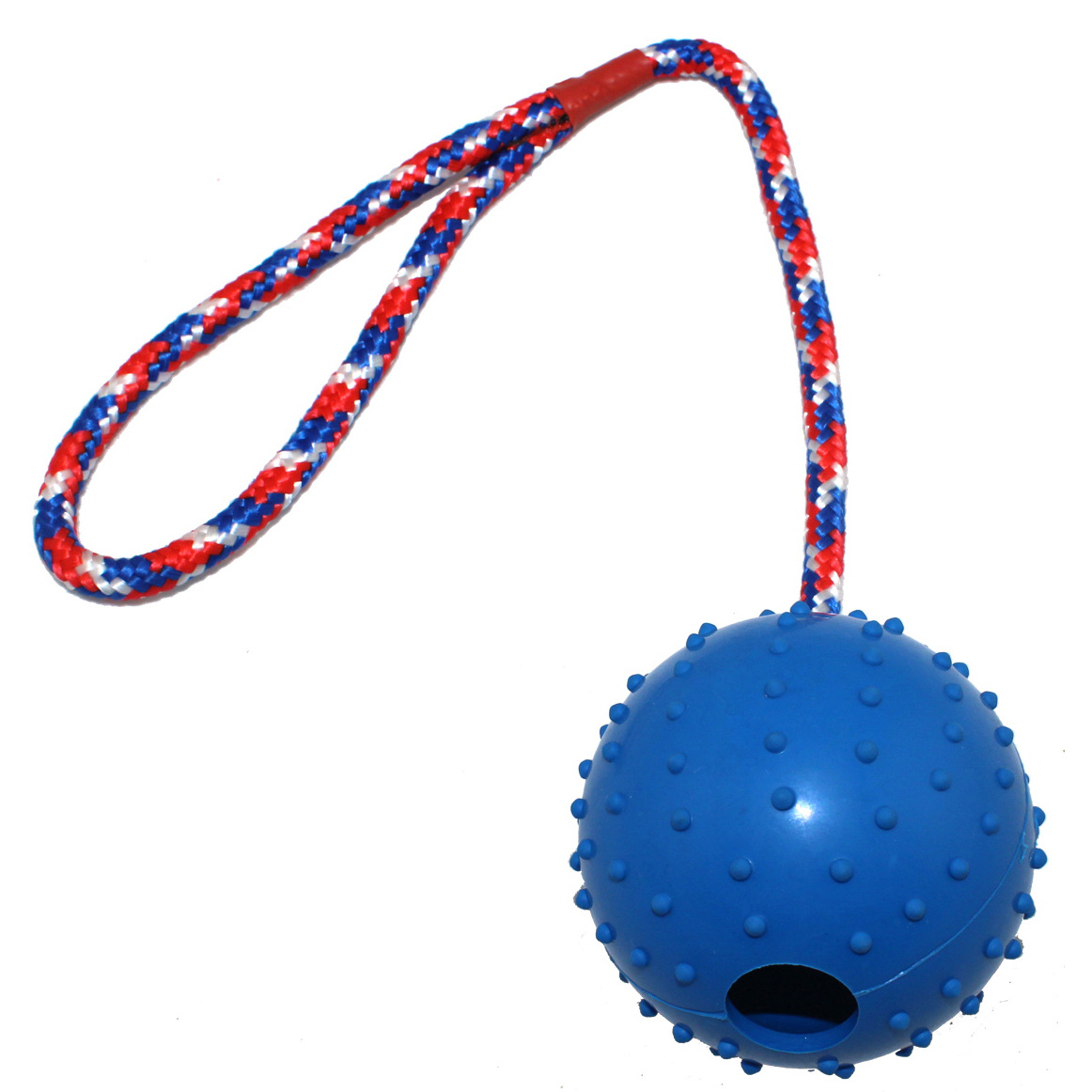 Dog Training Ball on a Rope, Dog Chew Ball Toy for Reward and Play, Interactive Launcher Dog Playing Ball Rope Toy