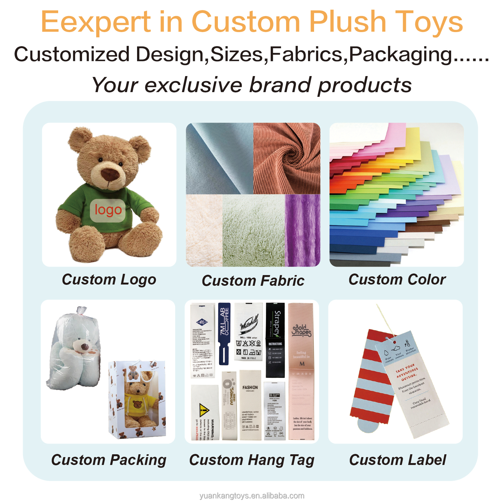 Custom Logo Crocodile Plush Toy PP Cotton Soothing Interactive Pet Training Event Commemorative Present