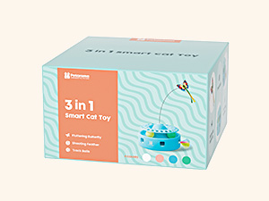 Automatic Multifunctional Cat Interactive Toy Butterfly Feather Rolling Ball Dual Power USB Charging Pet Play Toy