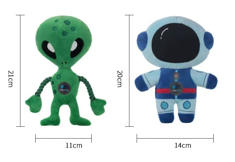 Eco-Friendly Cartoon Multifunctional fun play chewing biting and sound-producing Pet Dog Chew Toys