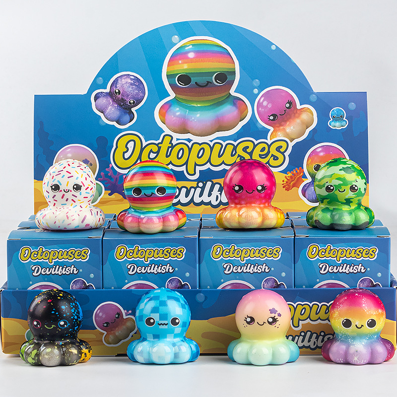 Squeeze Toy Slow Rising Food Squishy Blind Box, Cute Squeeze Toy Ornament, Kids Trendy Doll Blind Bag Wholesale