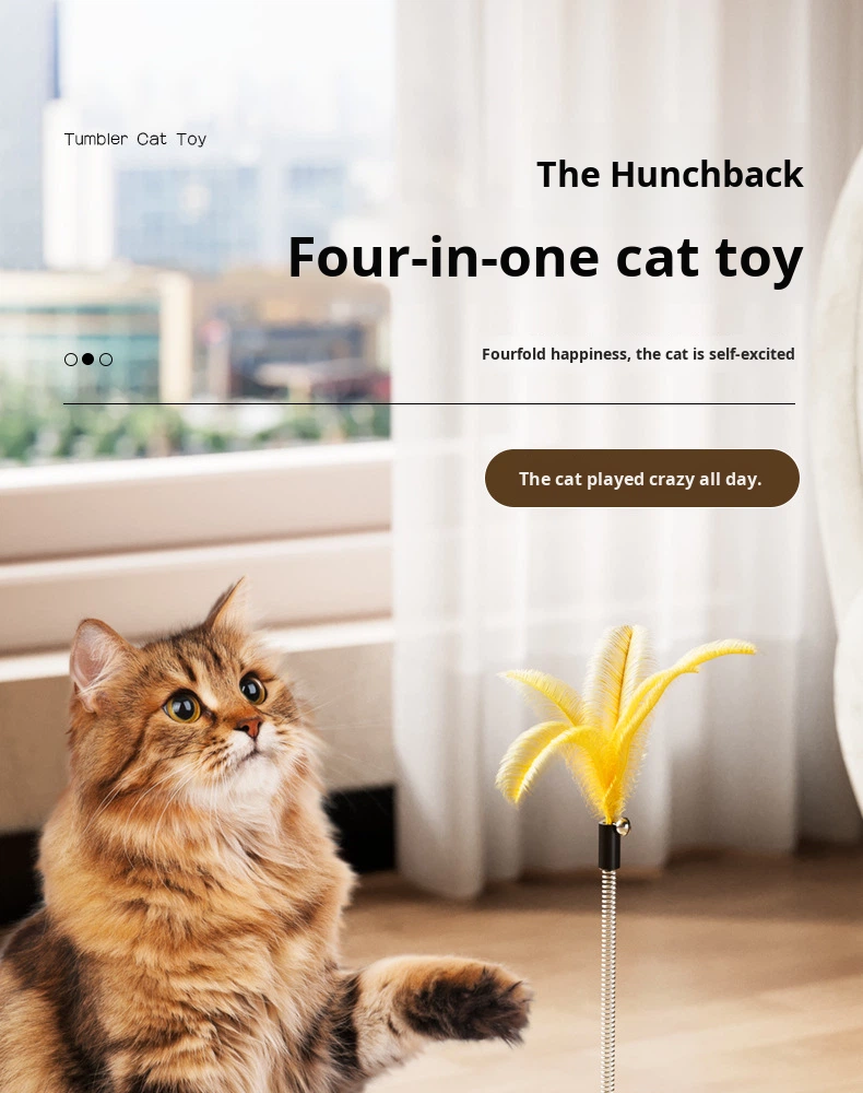 Eco-friendly Pet Toys Cat Multi-play Pet Toy Cat Toy Leaking Food Tumbler Turntable Cat Amusing Artifact Self-Entertainment