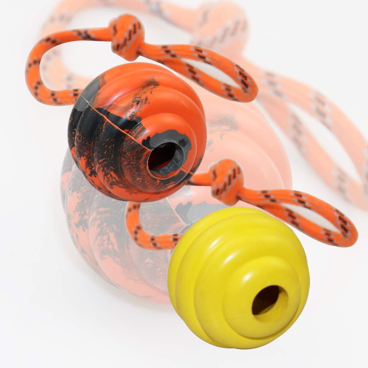 K9 Training Ball With Rope Exercise and Reward Toy for Dogs Indestructible Dog Toy Ball