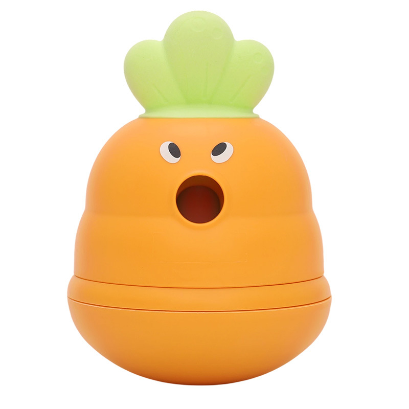 Huayuan Hoopet Dog Food Leakage Toy Tumbler Sound Puzzle Rich Freeze-Dried Hidden Food Slow Feeding Thermoplastic Rubber